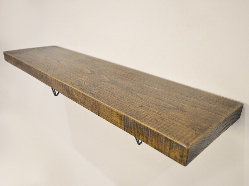 shelf with brackets which is made in united kingdom.